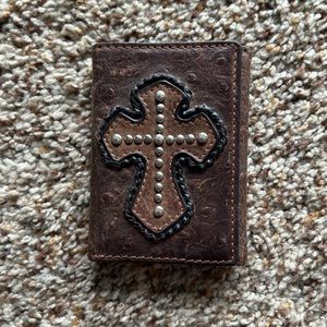 western trifold wallet